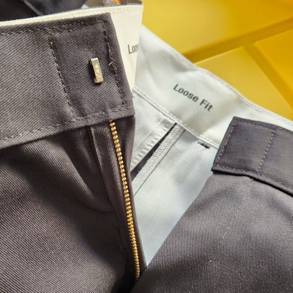 🖤👖🖤 Dickies Men's Loose Fit Double Knee Twill Work Pants - Black - Size 38x30 - Picture 4 of 13